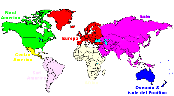 Clikka su un'area geografica